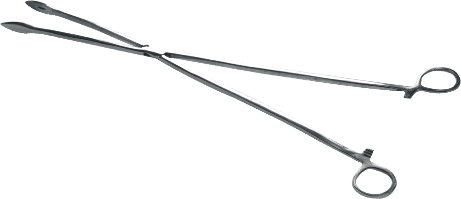 Straw Holding Forcep with Grooves